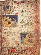 unknow artist Dante Codex painting